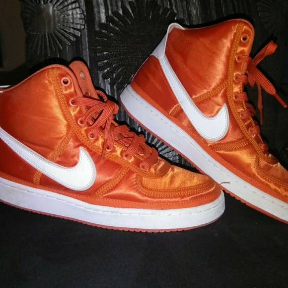 Nike Shoes | Nike Style Vandals High Orange Youth Size 6 2 | Poshmark